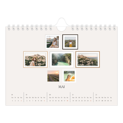 Fotokalender A5 — Fotowand [deckblatt]