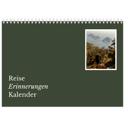 Fotokalender A4 doppelt (30 x 40 cm) — Redaktionelle Erde [deckblatt]