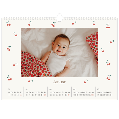 Fotokalender A3 — Kleine Kirsche [Januar]