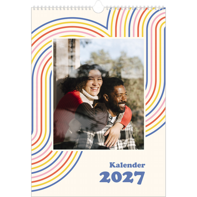 A3 Jahreskalender — Retro-Streifen [deckblatt]