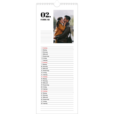 Küchenkalender  — Serif und Momente [Februar]
