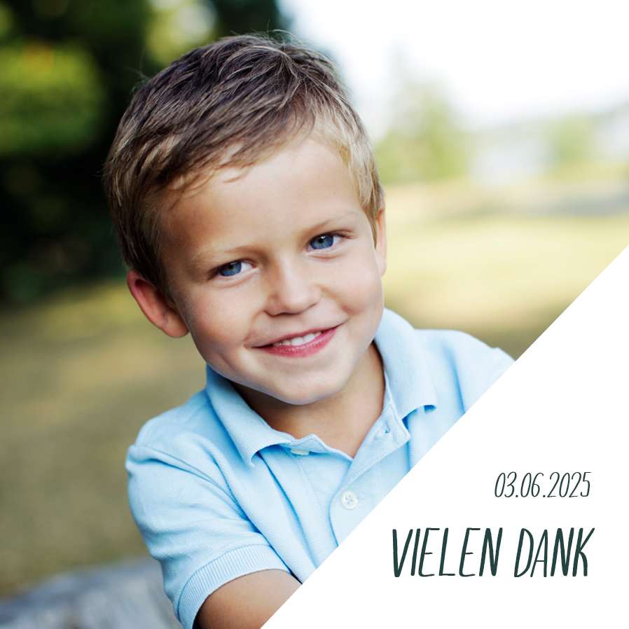 Dankeskarten — Neue Perspektive