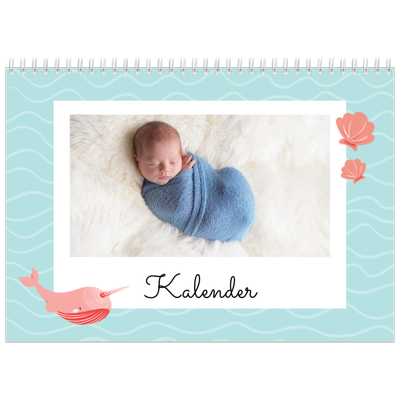 Fotokalender A4 doppelt (30 x 40 cm) — Süße Tiere [deckblatt]