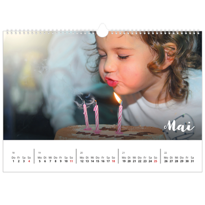 Fotokalender A3 — Monat [deckblatt]