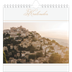 Jahreskalender Quadratisch — Goldschrift Banner [deckblatt]