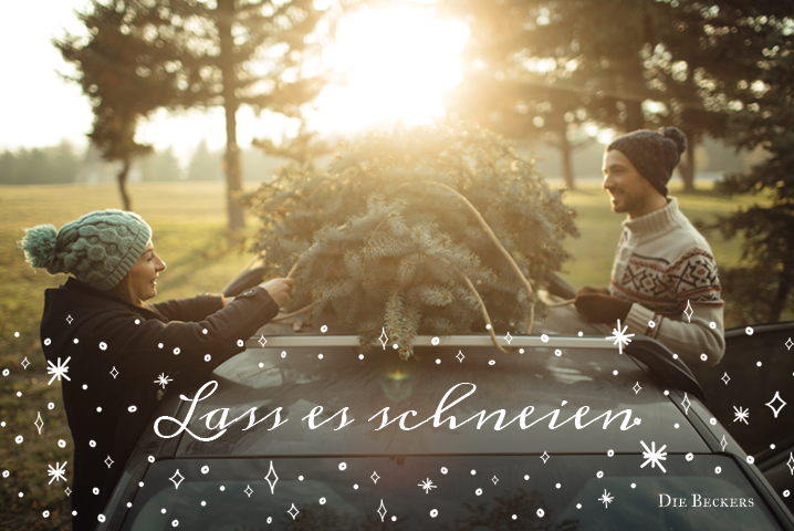 Fotokarten — Lass es schneien