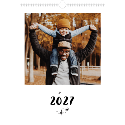 A3 Jahreskalender — Handgeschrieben [deckblatt]