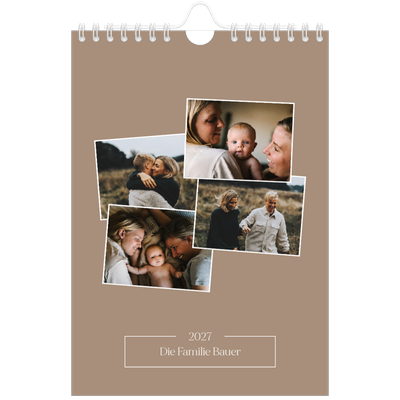 Fotokalender A5 — Gebastelte Momente [deckblatt]