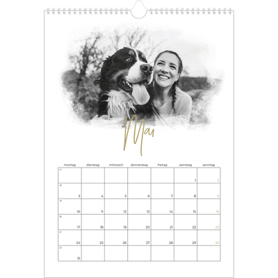 A3 Jahreskalender — Fotoeffekte [Mai]