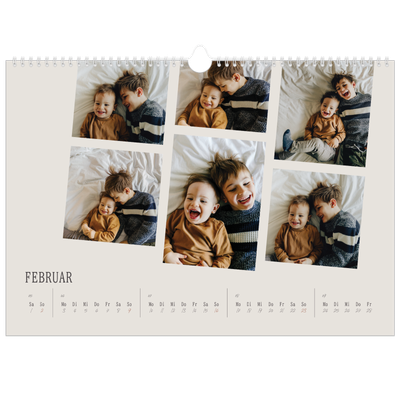 Fotokalender A3 — Momente in Bewegung [Februar]