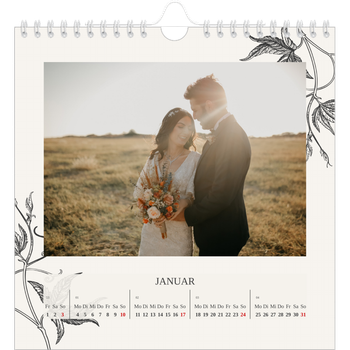 Fotokalender Quadratisch — Tinte und Efeu