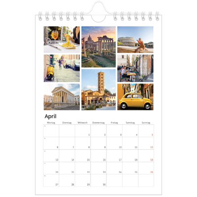 Fotokalender A5 — Kollage [April]