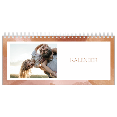 Tischkalender — Farbpinsel-Effekt [deckblatt]