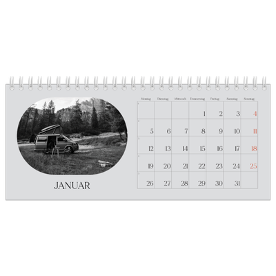 Tischkalender — Abenteuer-Route [Januar]