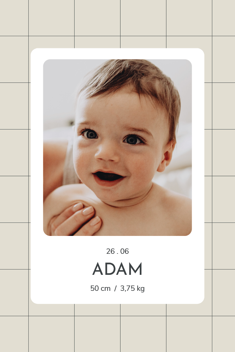 Einladungskarten — Einfache Quadrate