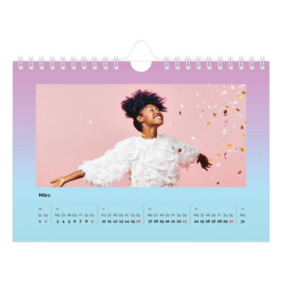 Fotokalender A5 — Playful Pastel [Marsch]