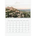 Fotokalender A4 doppelt (30 x 40 cm) — Goldschrift Banner [Januar]