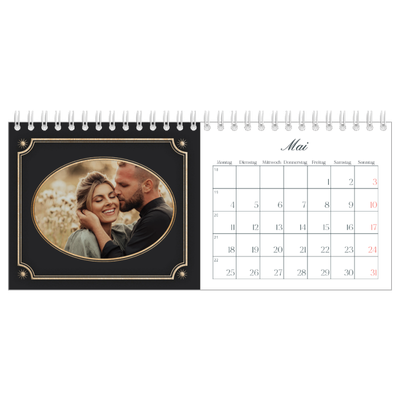 Tischkalender — Vintage und klassisch [deckblatt]