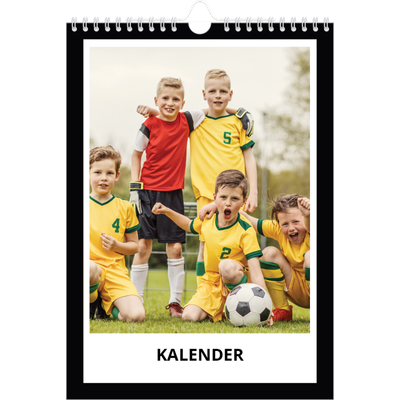 Fotokalender A4 (20 x 30 cm) — Schwarzer Rahmen [deckblatt]