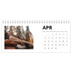 Tischkalender — Weißer Rahmen [April]