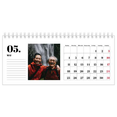 Tischkalender — Serif und Momente [deckblatt]
