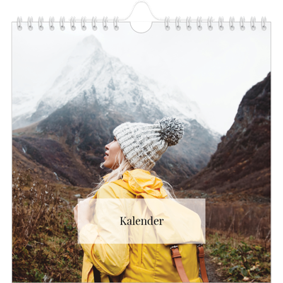 Jahreskalender Quadratisch — Klassischer Kalender [deckblatt]